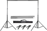 10 ft photo backdrop stand with carrying bag