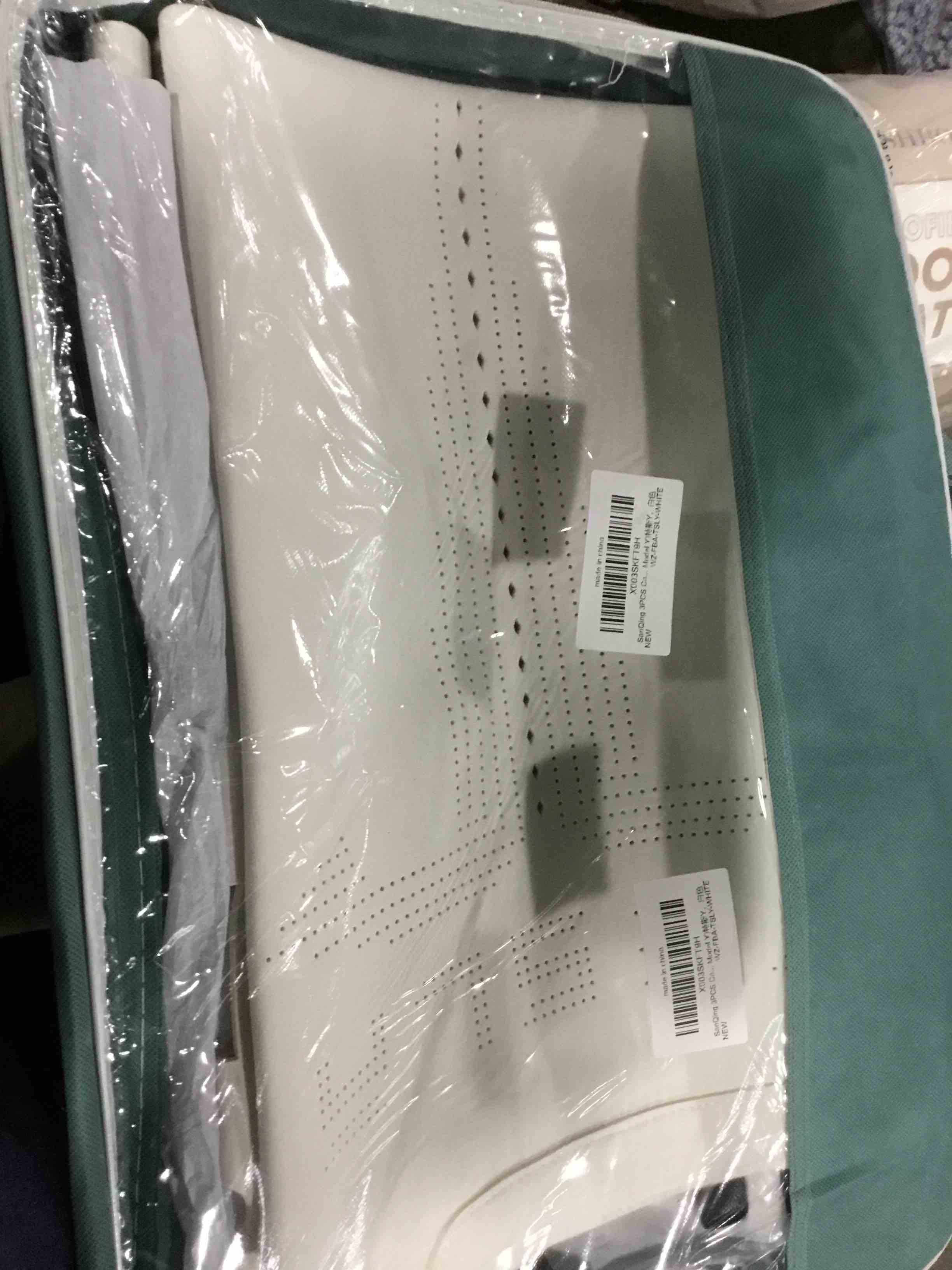 SANQING 3. piece car seat covers In white