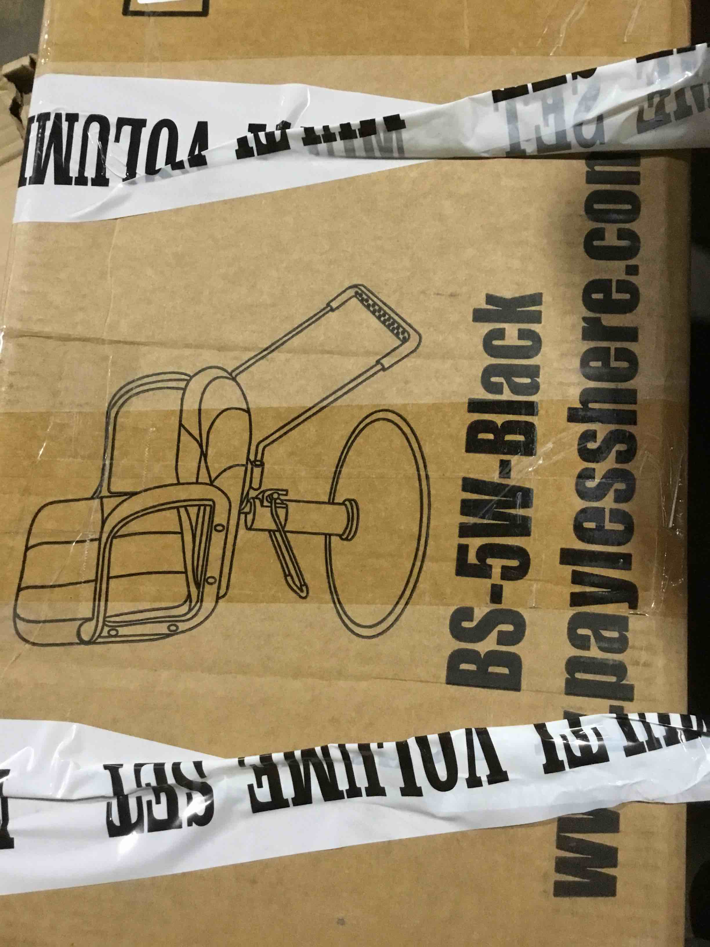 Barber chairs model BS -5W-Black Picture similar