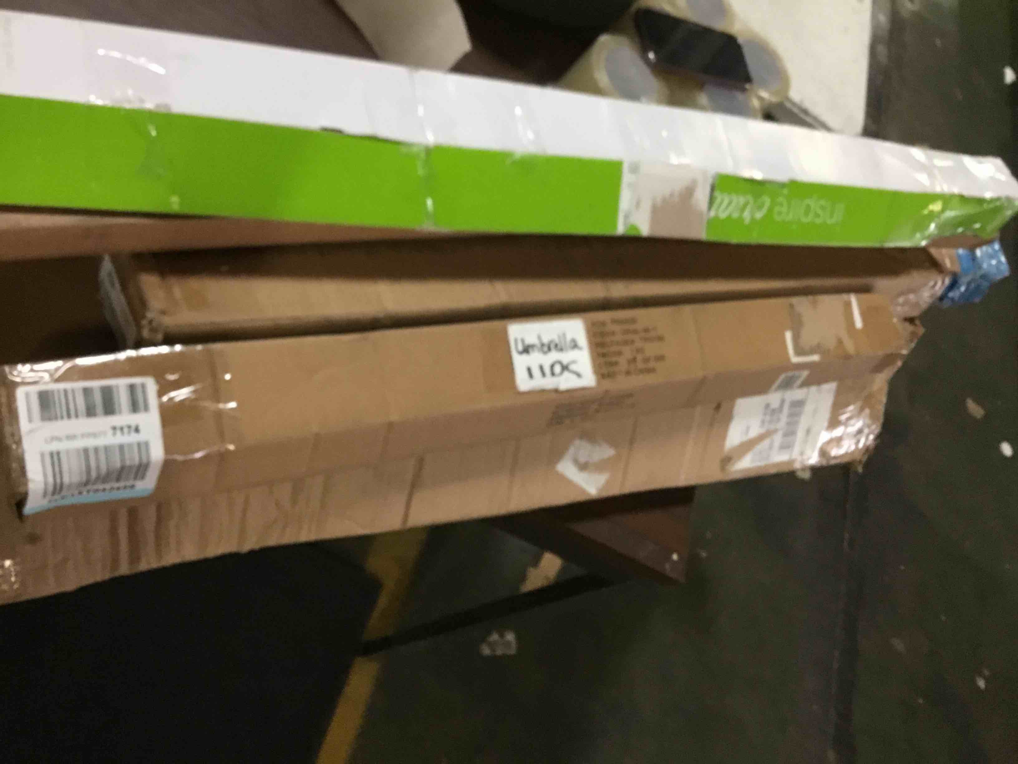 Assortment of Miscellaneous products (May Include cordless shade, curtain rods, retractable baby gate, Led universal linear lamp and more or other use)