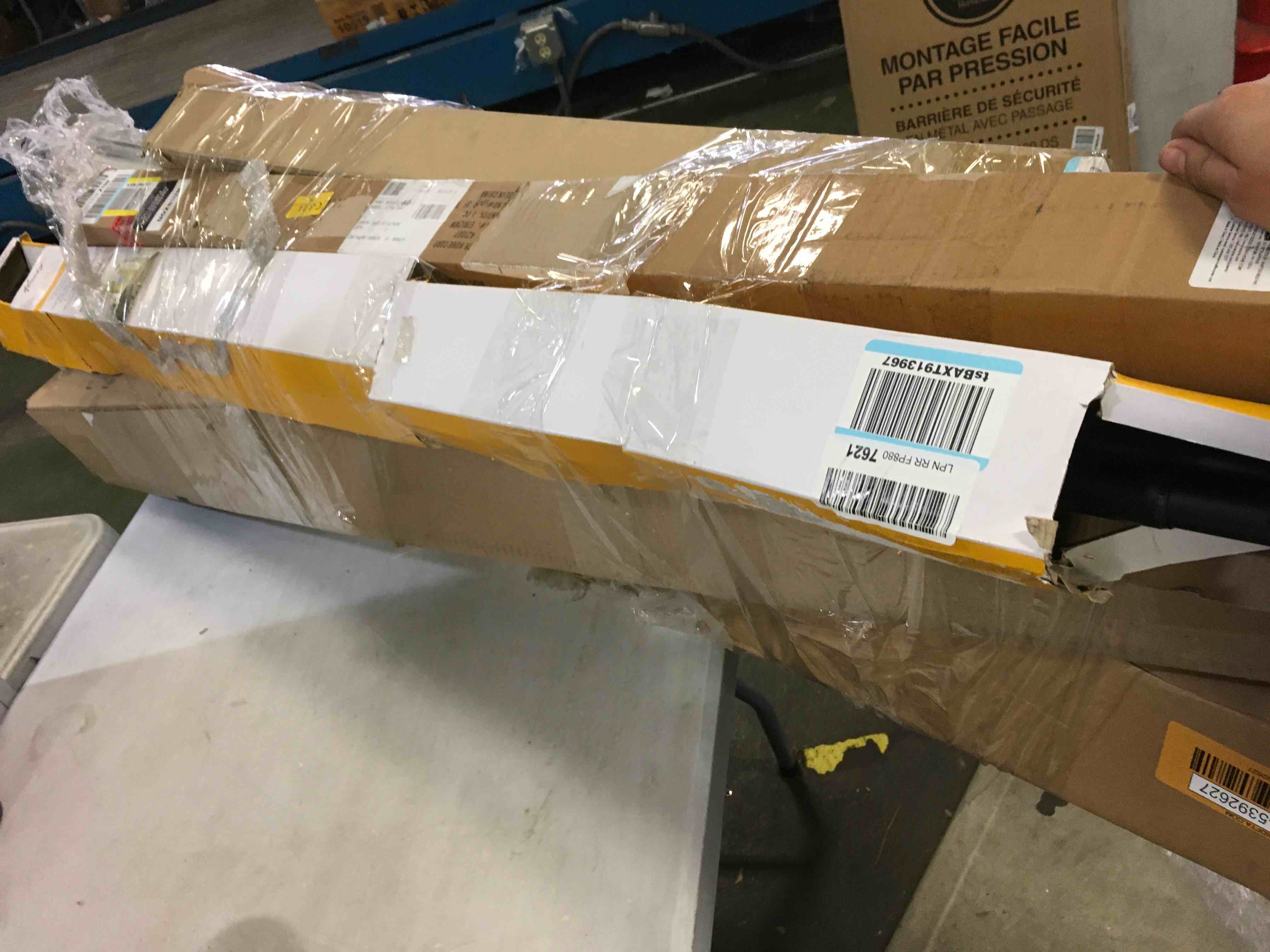 Assortment of Miscellaneous products (May Include cordless shade, curtain rods, retractable baby gate, Led universal linear lamp and more or other use)