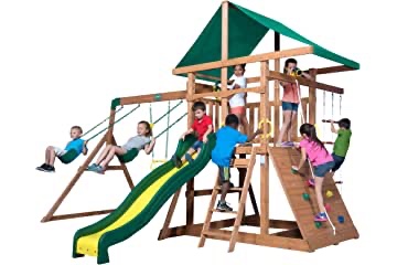 backyard discovery playground (incomplete, box 1 of 3 only) 