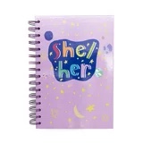 Anna Parade She/Her Pride Notebook