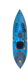 Lifetime Tamarack Angler 10 ft Fishing Kayak, Azure Fusion