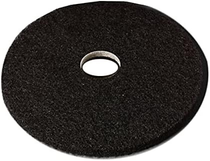 AmazonCommercial Black Stripping Pad, 20-Inch, 5-Pack