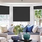 Blackout Blinds for Windows Blinds & Shades with Thermal Insulated and Anti-uv 100% Black Out Roller Shades for Home Indoor Windows Living Room, Easy to Install Black 67" W x 72" H