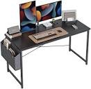 Cubiker Computer Desk 63 inch Home Office Writing Study Desk, Modern Simple Style Laptop Table 