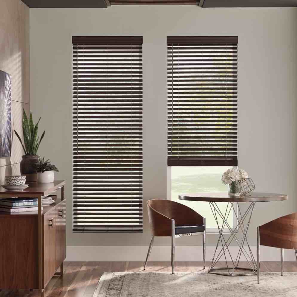 Cordless 2 Inch Faux Wood Blinds  Home Decorators Collection