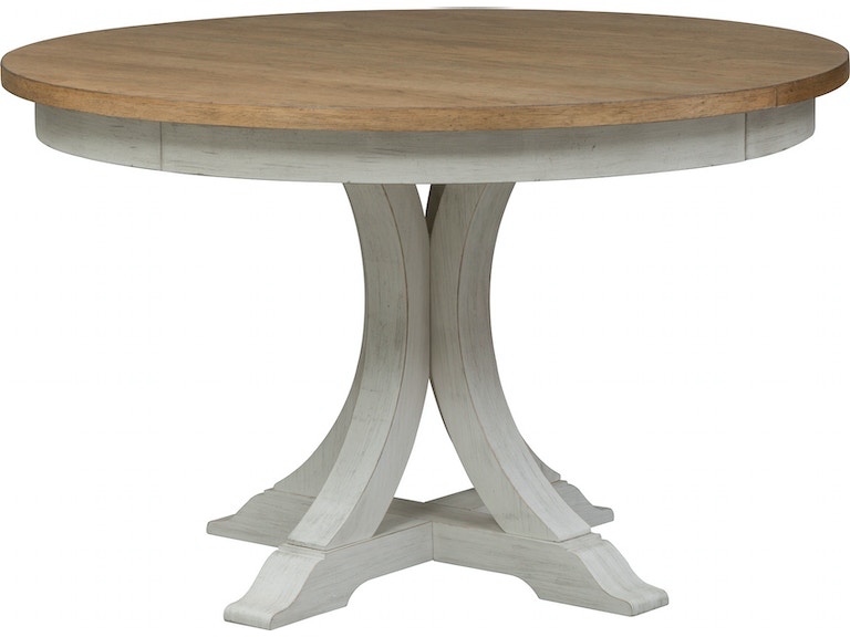 Casual Dining | Liberty Furniture | Oval Pedestal Table Top (Only Top,Incomplete)