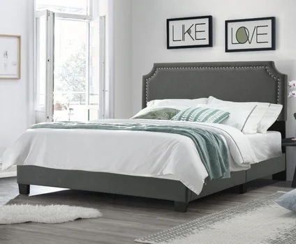Fredson Upholstered Low Profile Standard Bed /King Size 