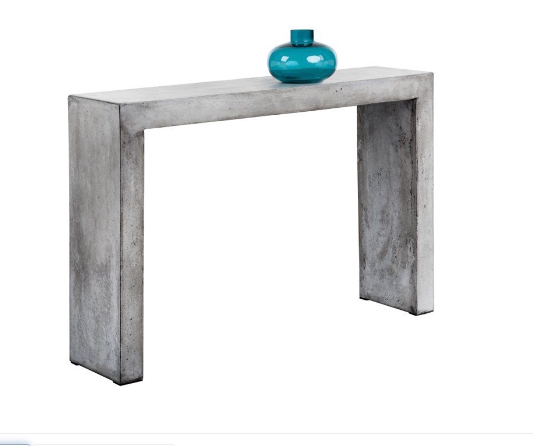 SUNPAN Mixt Axle Console Table in Grey 100452