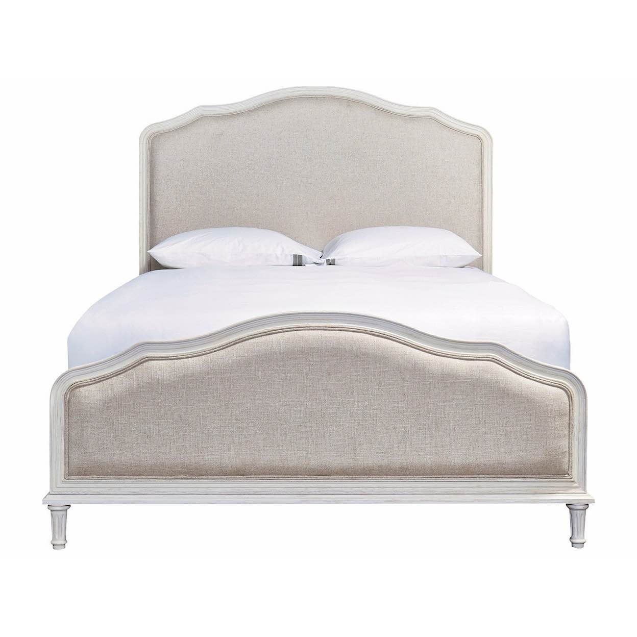 King Amity Bed with Upholstered Headboard and Footboard ( Incomplete )