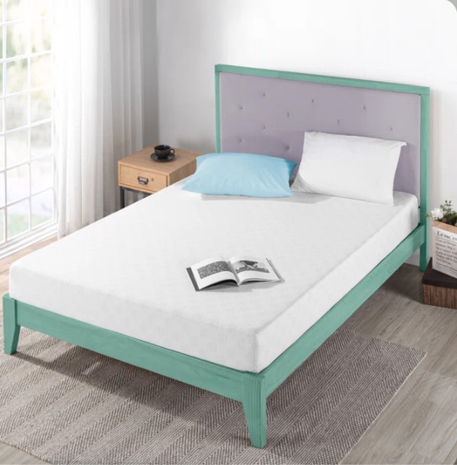 Wayfair Sleep™ 8" Medium Cooling Gel Memory Foam Mattress size king 