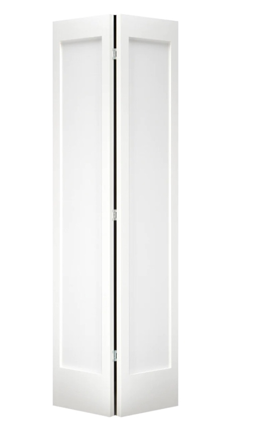 Single Panel Shaker Style Bifold Door