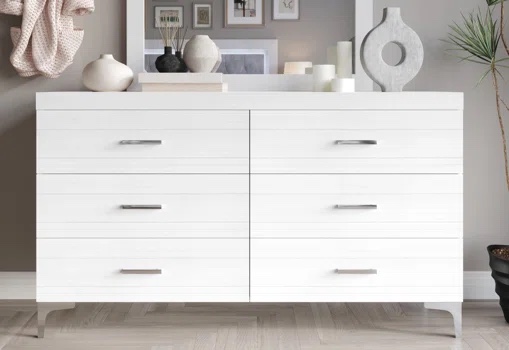 Sasakwa 6 Drawer 58.5'' W Double Dresser