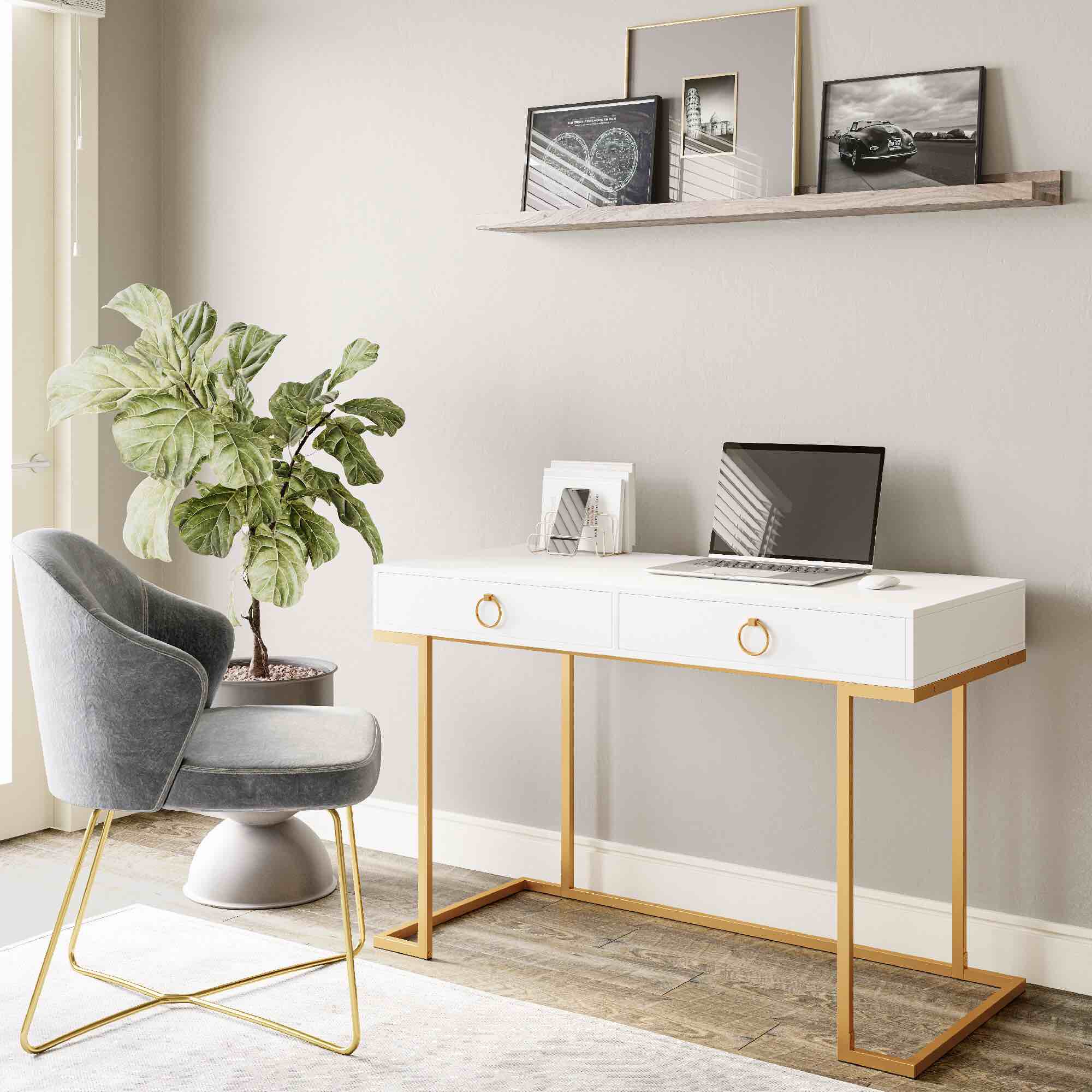 Nirushan 45.25'' Desk