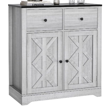 FOTOSOK Kitchen Cabinet, Grey.  similar to stock photo 