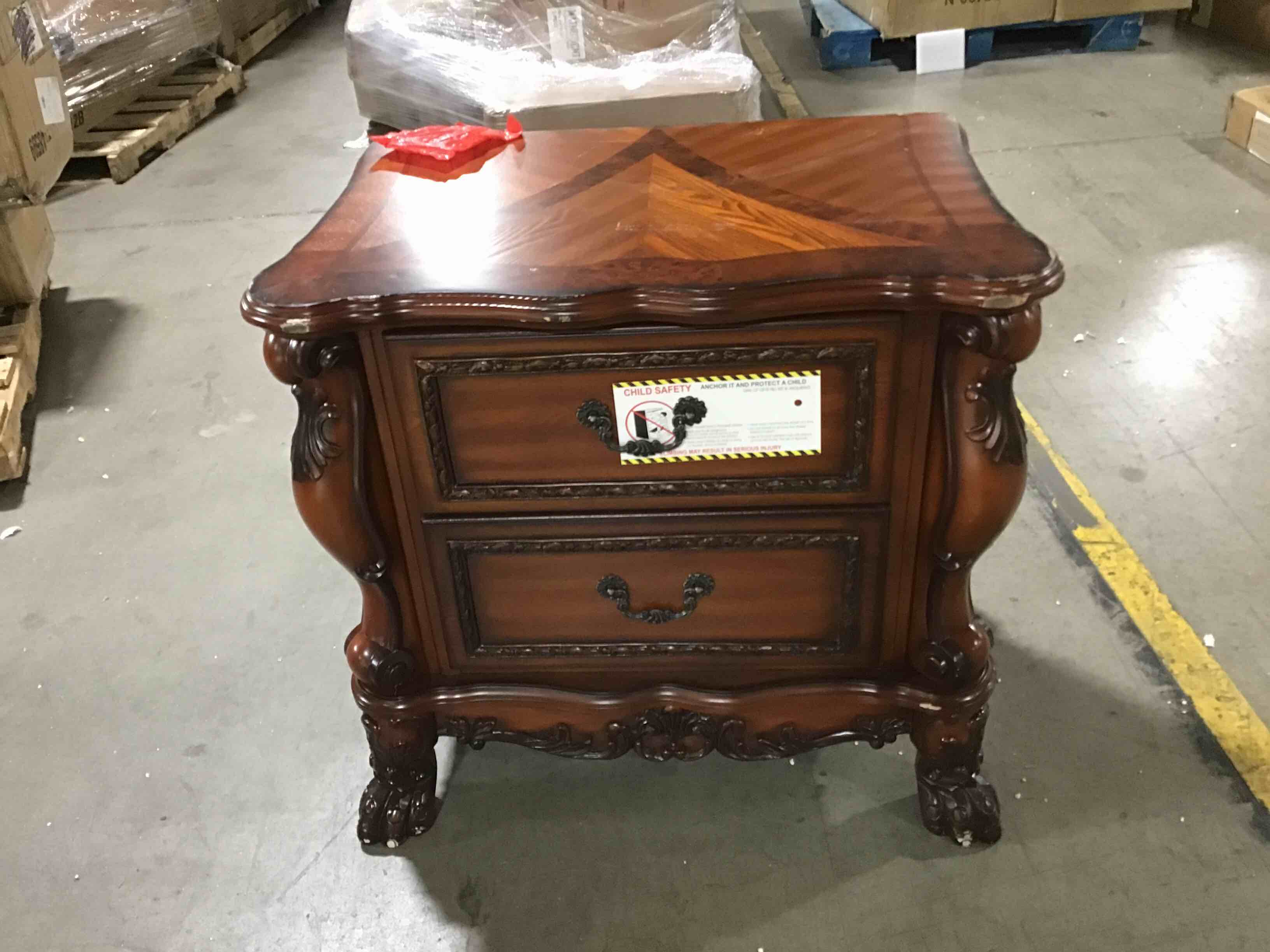 AMCE FURNITURE. 106823-1243. NIGHTSTAND   