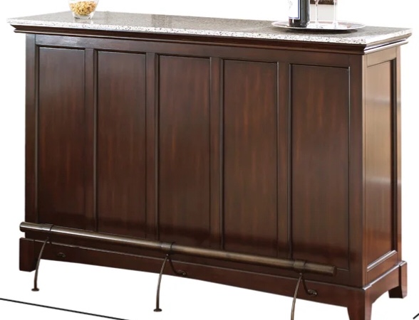 42" H x 56" W x 18" D Elbridge 56'' Home Bar