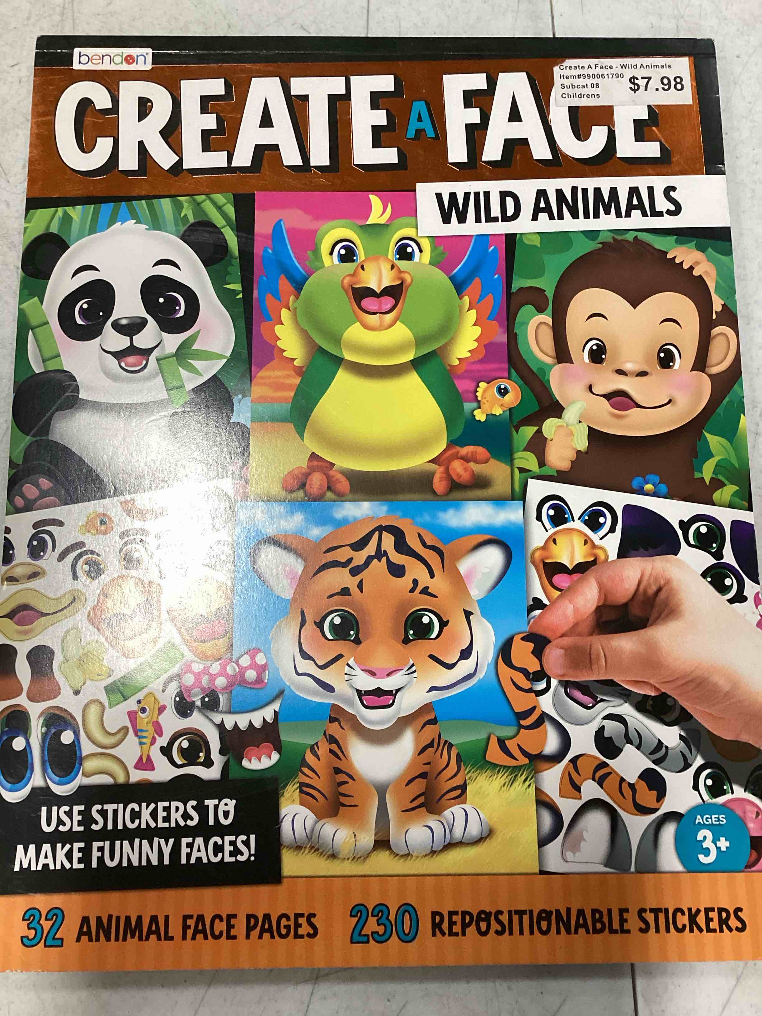 Member’s Mark Create a face Wild Animals 