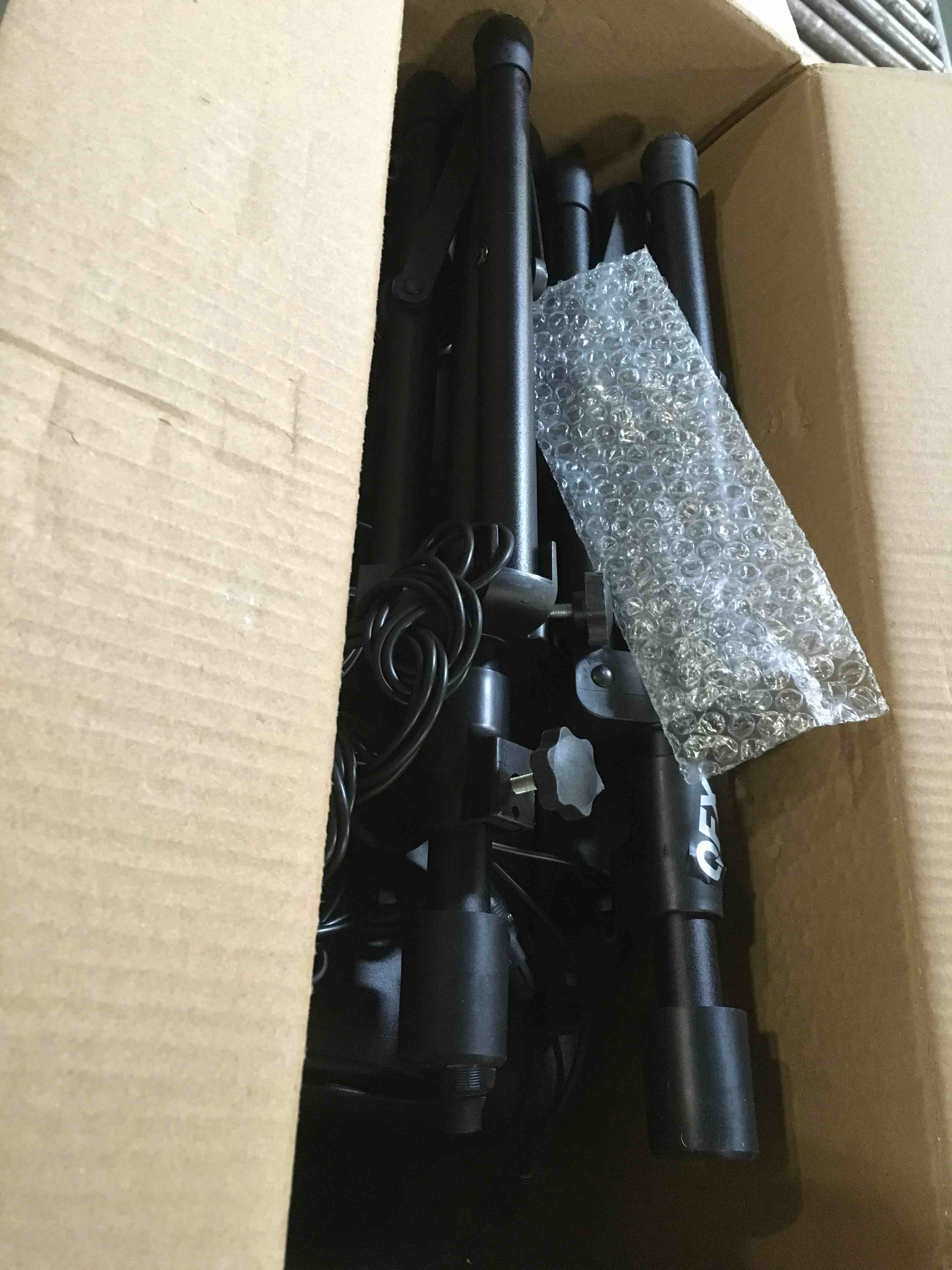 QFX PBX800TWS 8Inch TWS Bluetooth Stereo PA System with 2 8" Speakers