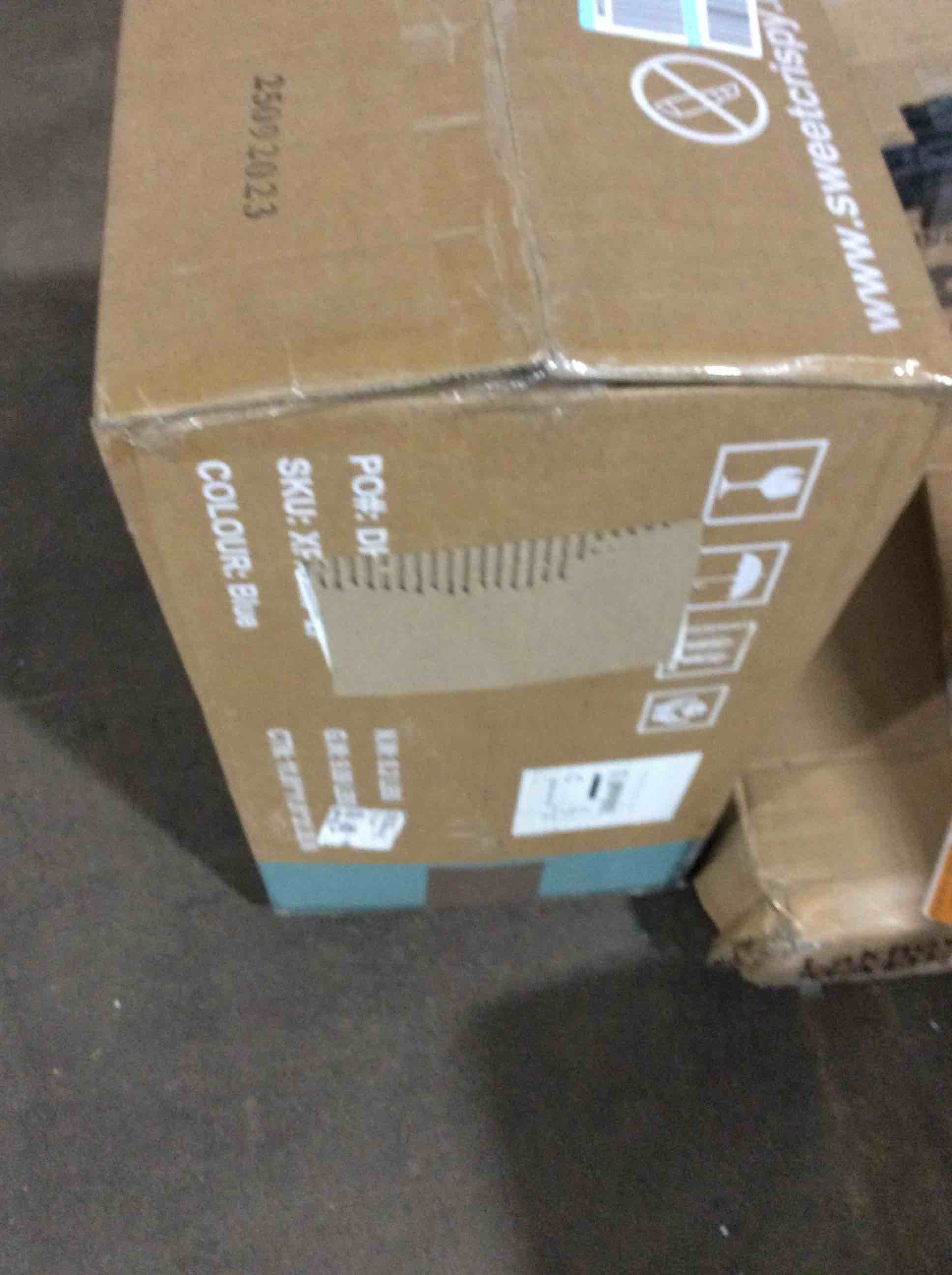 mattress topper spa-my-2f color blue