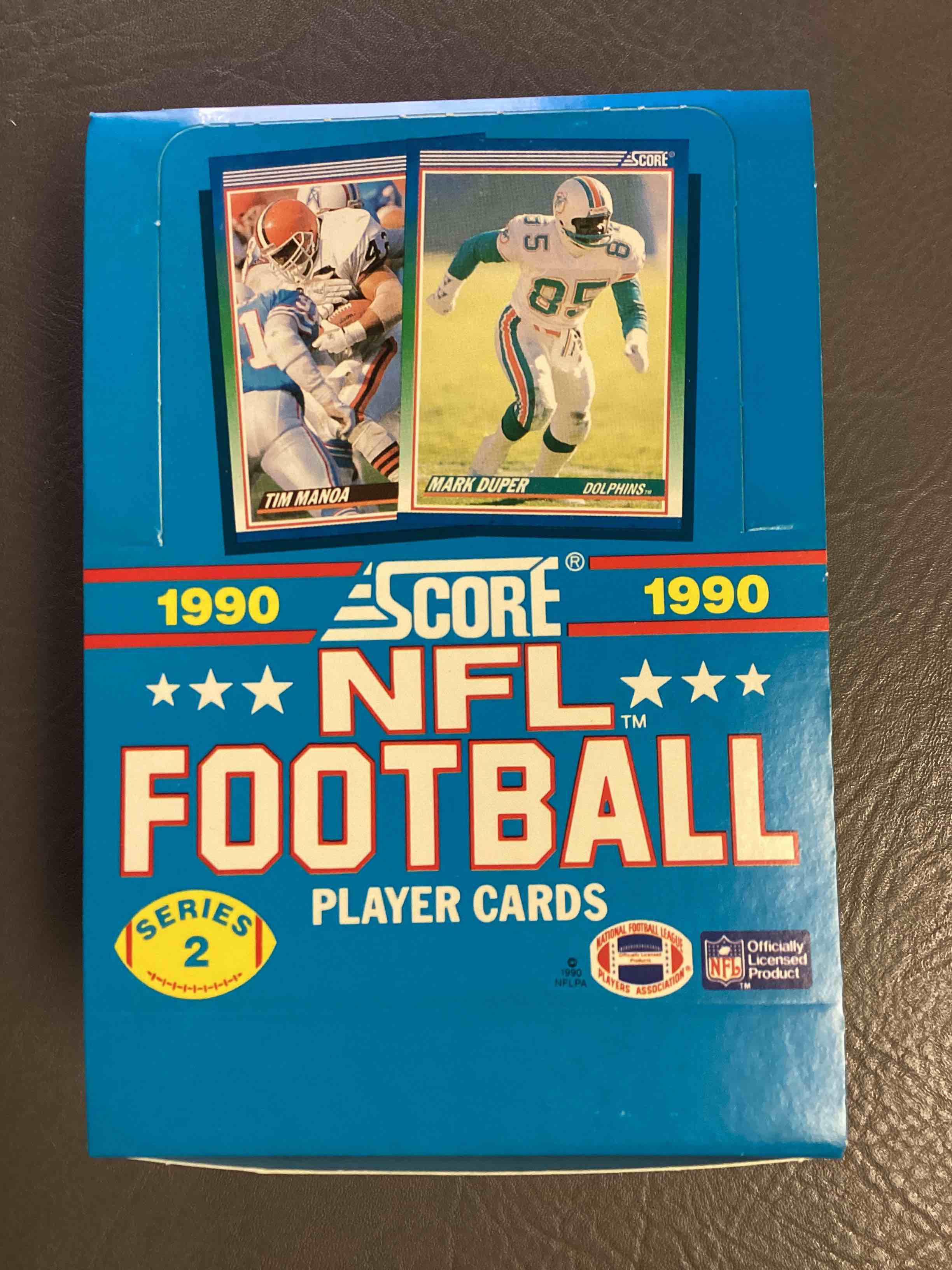 1990 Score Football Sealed Pack, Series Two, Direct From Original Case.  Search For Emmit Smith Rookie, Early Barry Sanders & Jerry Rice & So Much More!