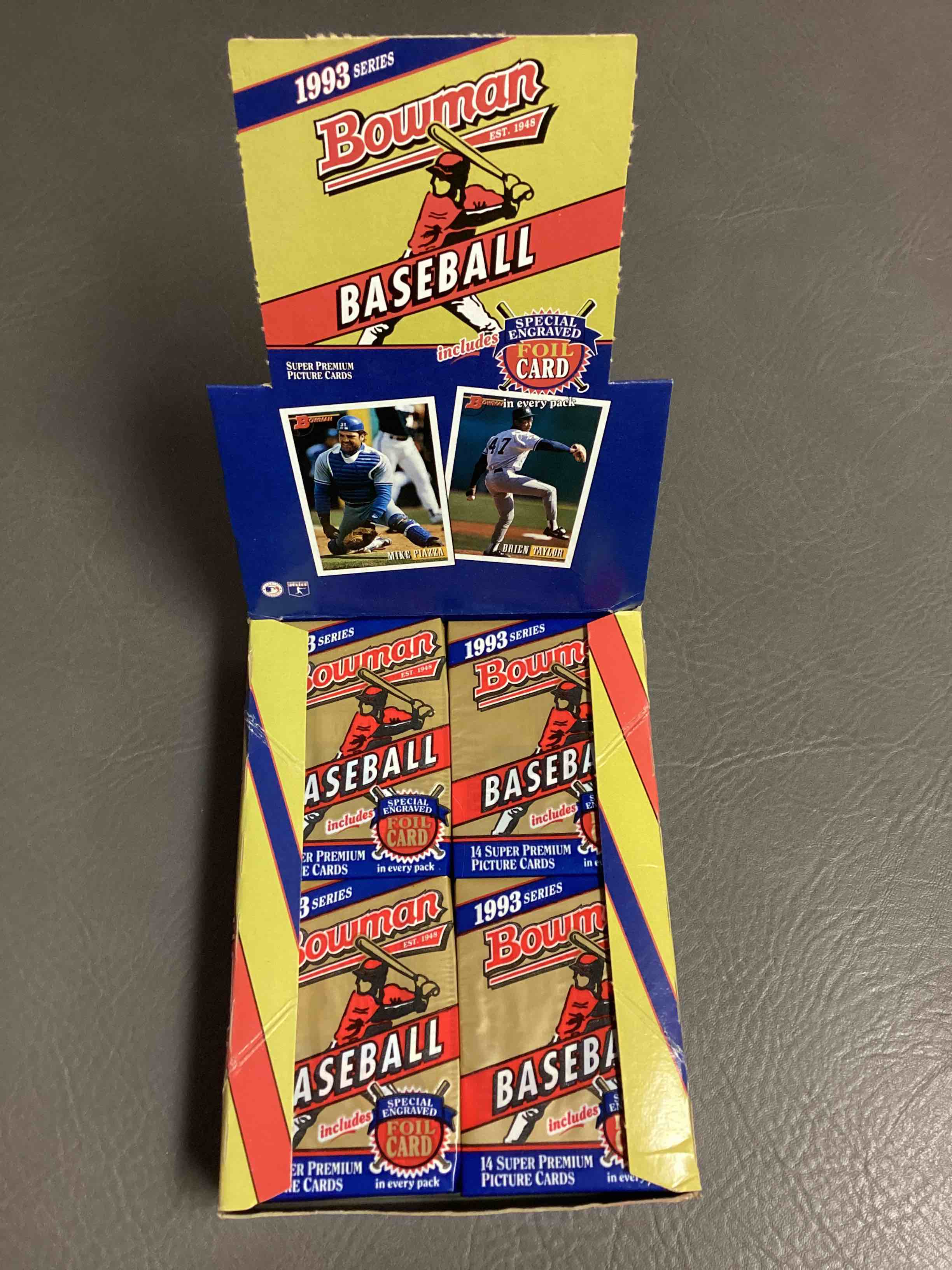 Ultra Rare!  Jeter Rookie!?  1993 Bowman Baseball Unopened Wax Pack, Direct From Original Sealed Retail Case.  This Is The Place To Search For Derek Jeter True Bowman Rookie!  Rare!  