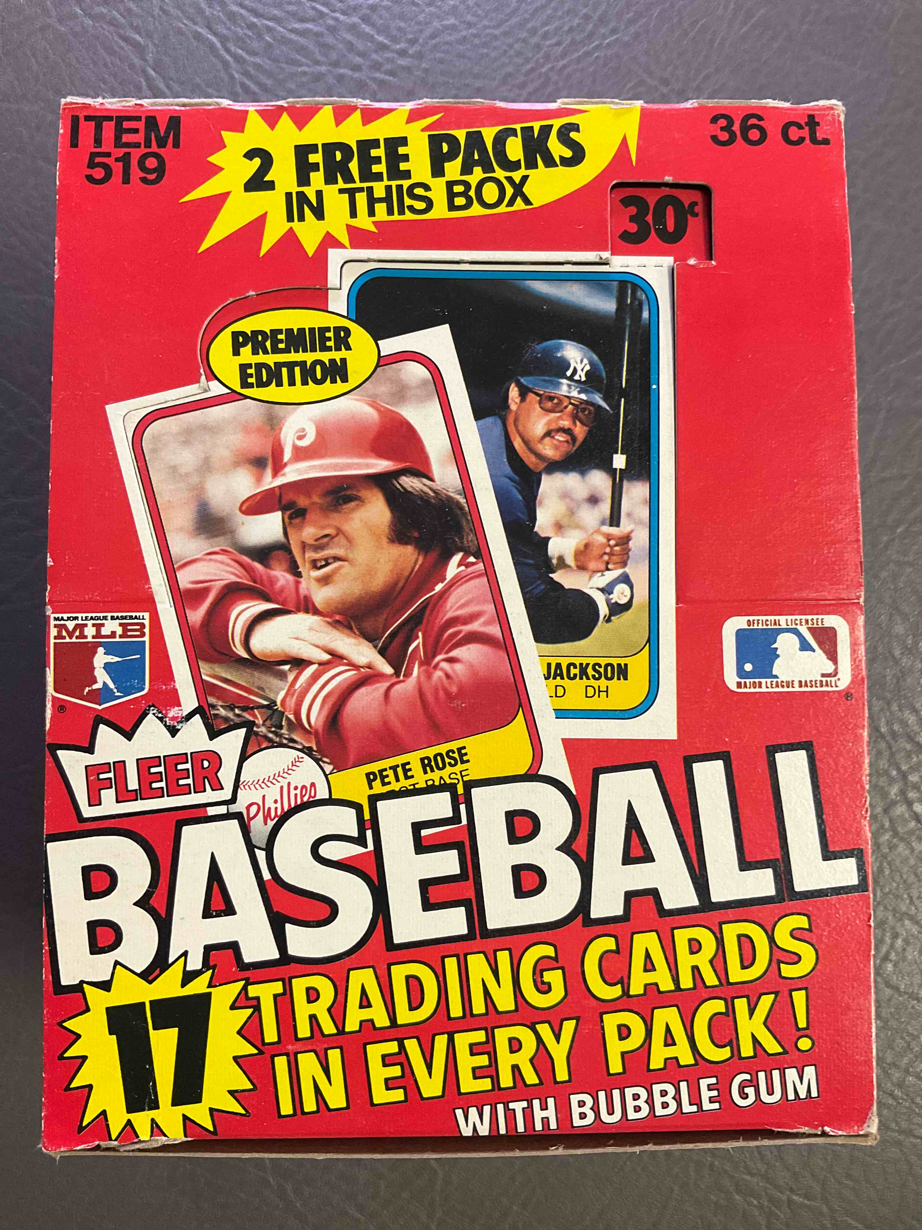 Ultra Rare!  1981 Fleer Baseball Unopened Wax Pack, Direct From Original Retail Box!  Search For Fernando Valenzuela Rookie & Too Many Valuable Cards To List!  Getting Impossible To Find!