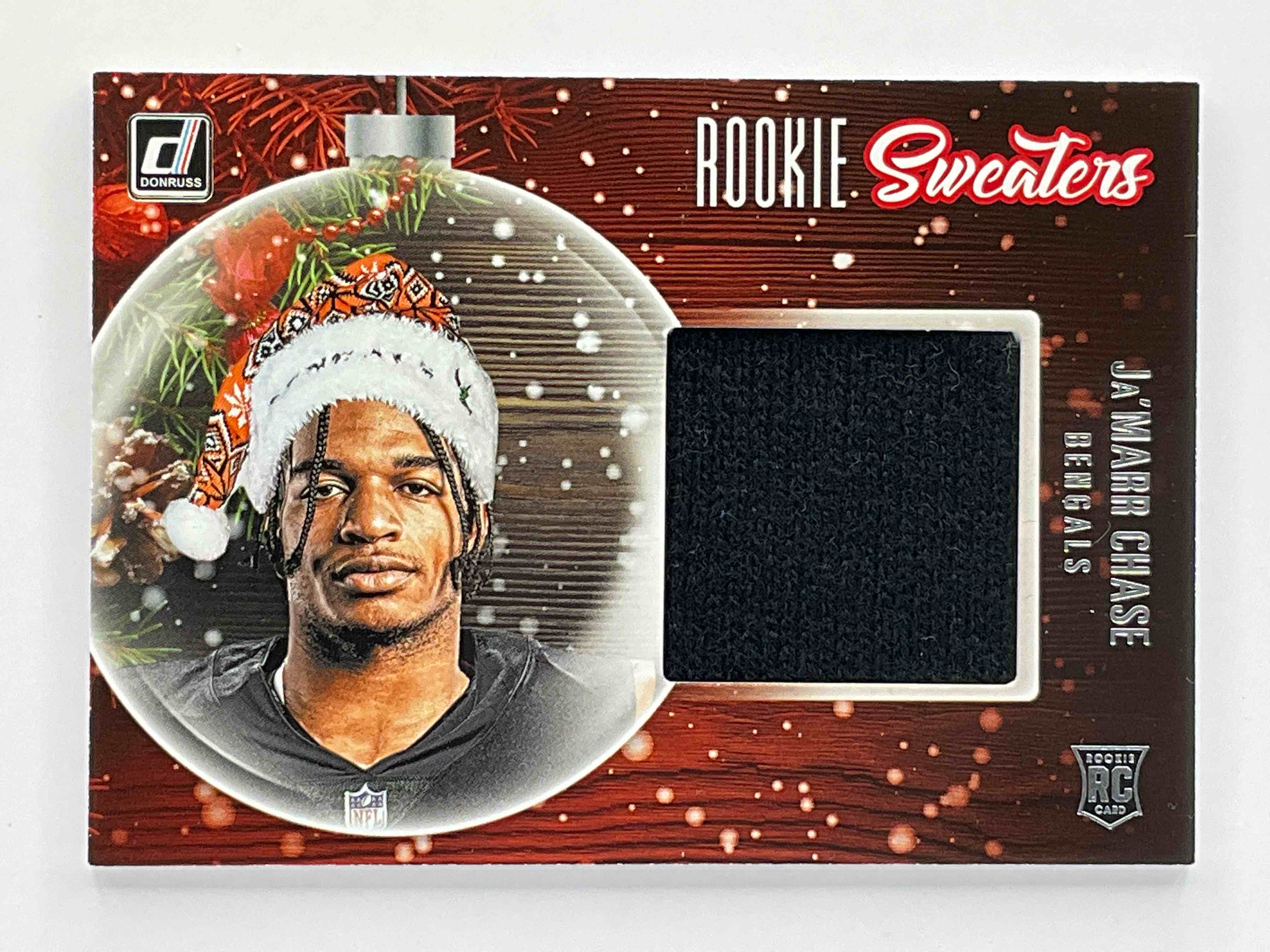 Ja’ Marr Chase Fans!  Two Awesome Chase Rookie Cards, 2021 Rookie Sweaters & Luminance!  Both Rookies & Both Elite & Mint!