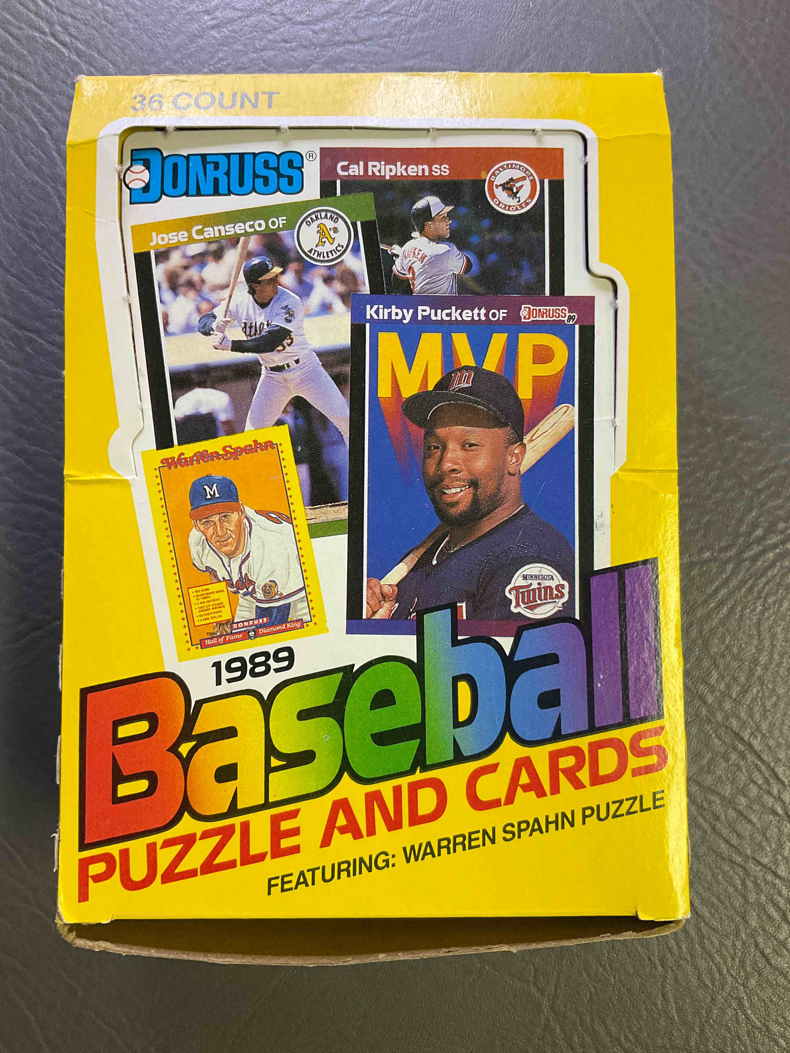 1989 Donruss Baseball Unopened Wax Packs! Direct From Original Retail Case! Search For Valuable Ken Griffey Jr. & Randy Johnson Rookie Cards!     