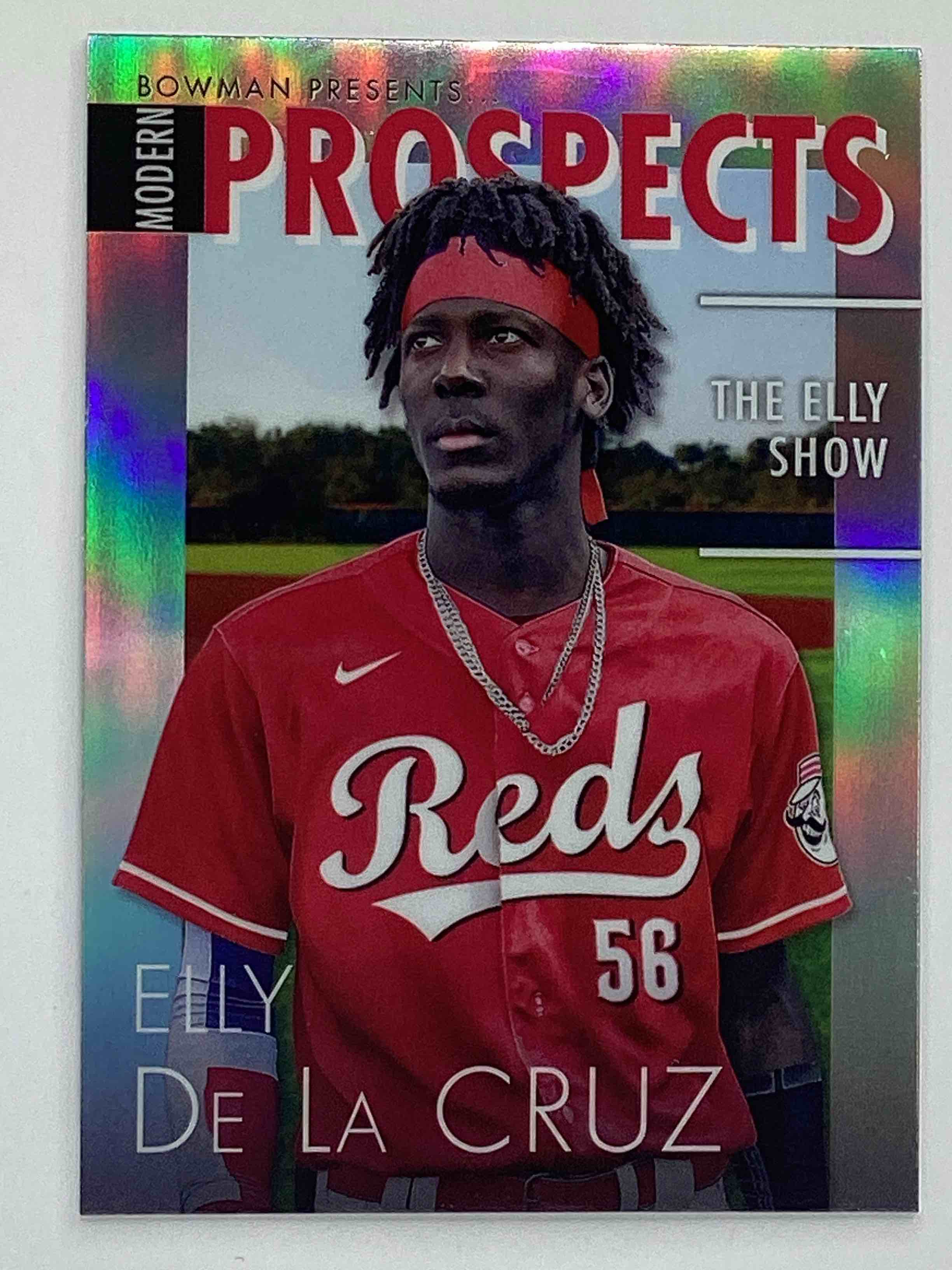 Nice!  Two Awesome Elly De La Cruz Rookie Cards, Bowman Chrome Prospects & Bowman Chrome!  Two Elite De La Cruz Rookie Cards!  Both Gorgeous, Both Rookies & Both Mint!
