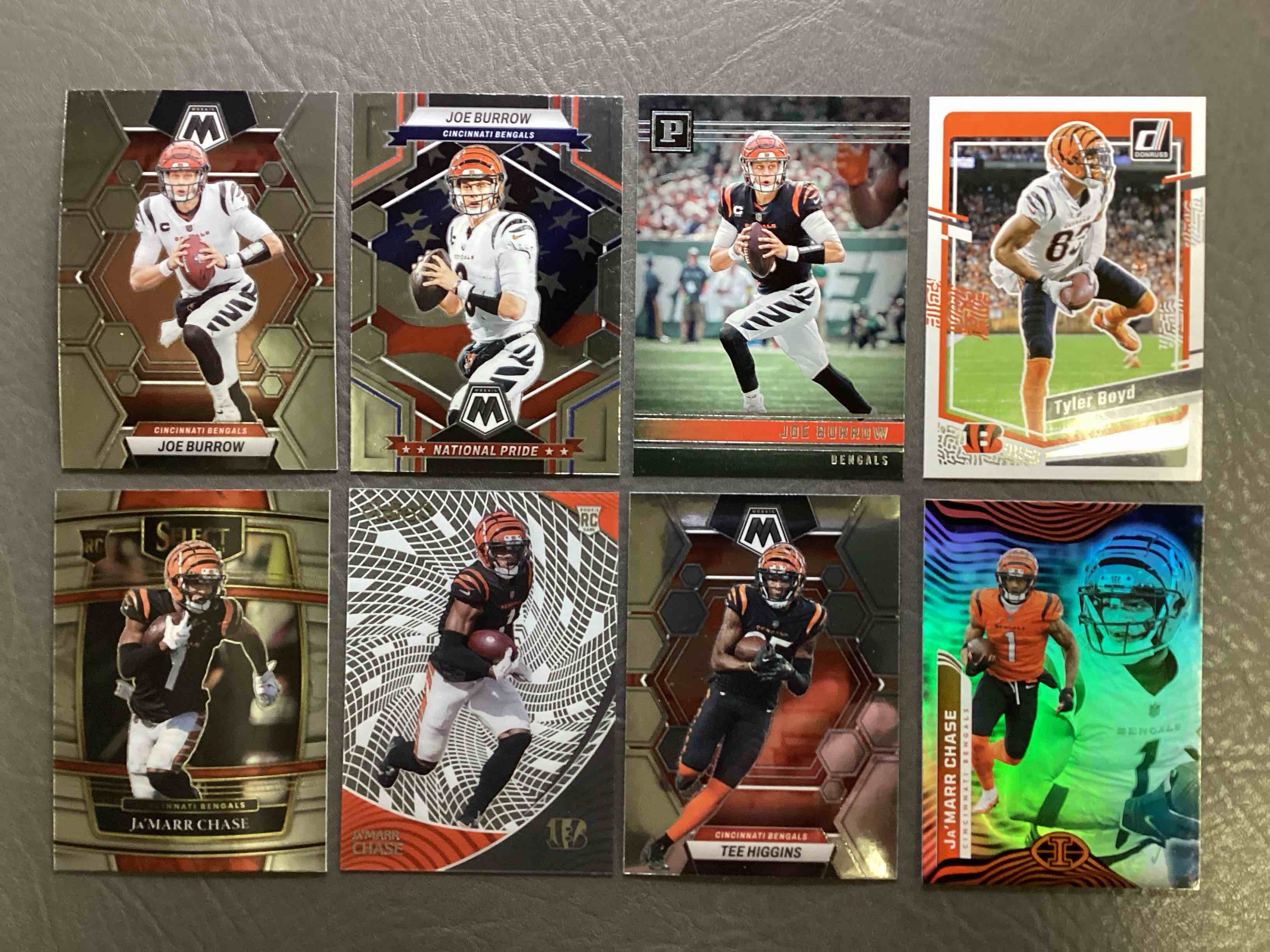 Who Dey!  Calling Bengals Fans!  8 Awesome Bengals Cards, Ja’ Marr Chase Rookies, Joe Burrow, Tyler Boyd, Tee Higgins & More!  