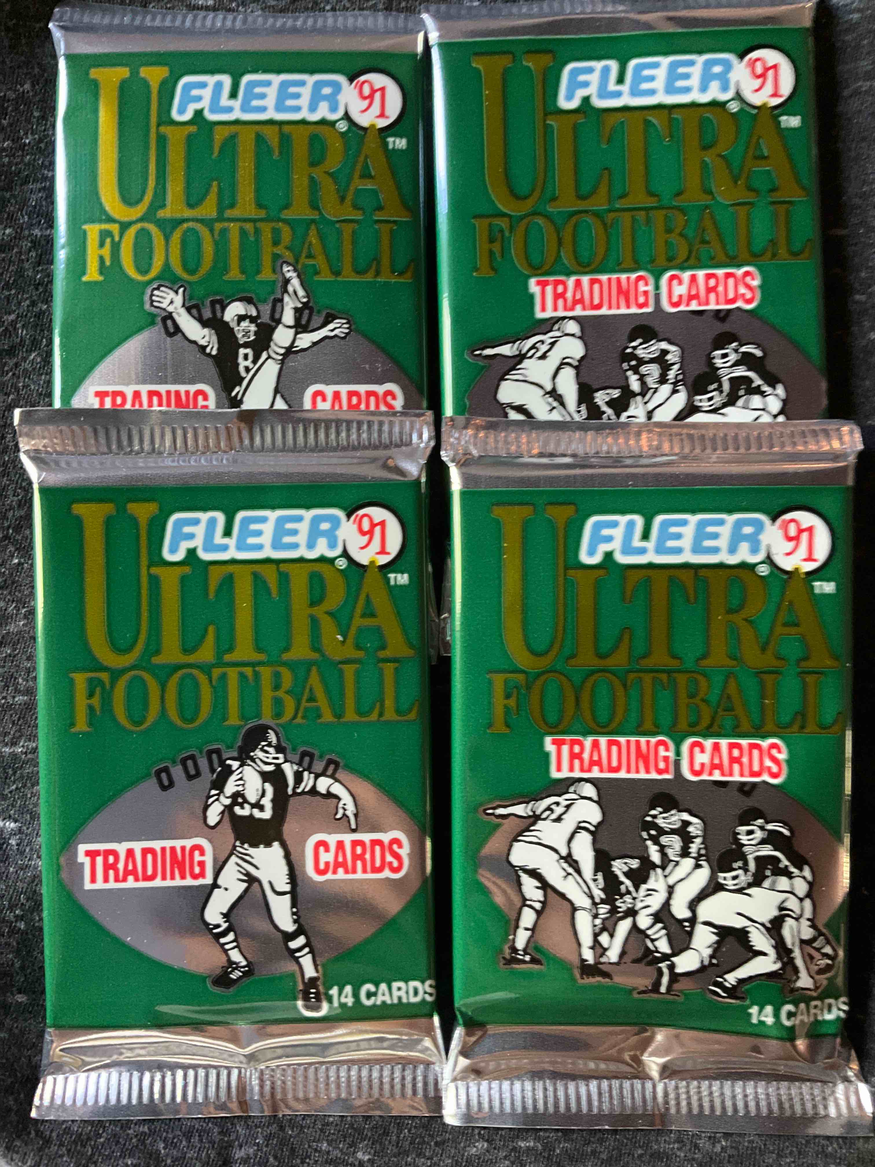 Brett Favre Rookie!? 1991 Fleer ULTRA Unopened Packs Straight From Original Box! Search For Brett Favre Rookie & Other Valuable Cards From Joe Montana Emmitt Smith & Barry Sanders! 