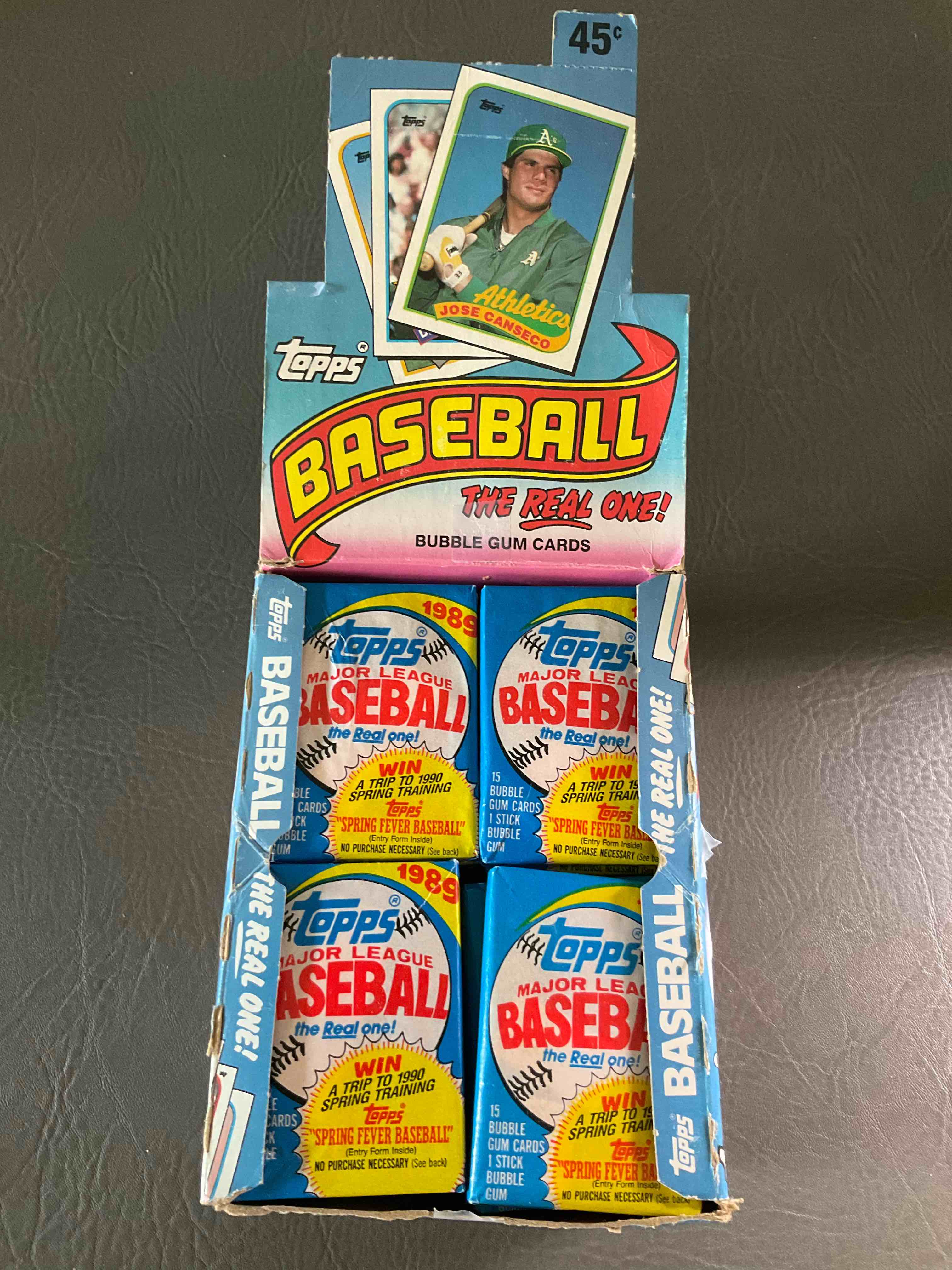 1989 Topps Baseball Unopened Wax Packs! Direct From Original Retail Case! Search For Valuable Deion Sanders & Randy Johnson Rookies!