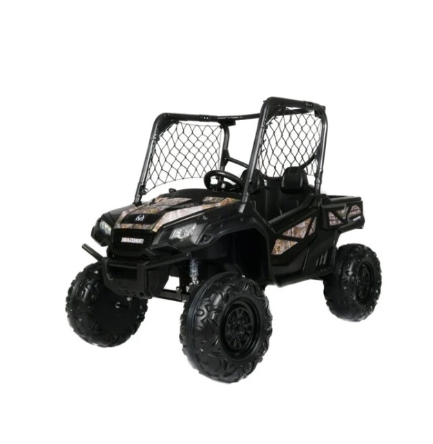 Realtree XD UTV 24V battery-operated ride-on with remote, MP3,USB for Kids 3+ years