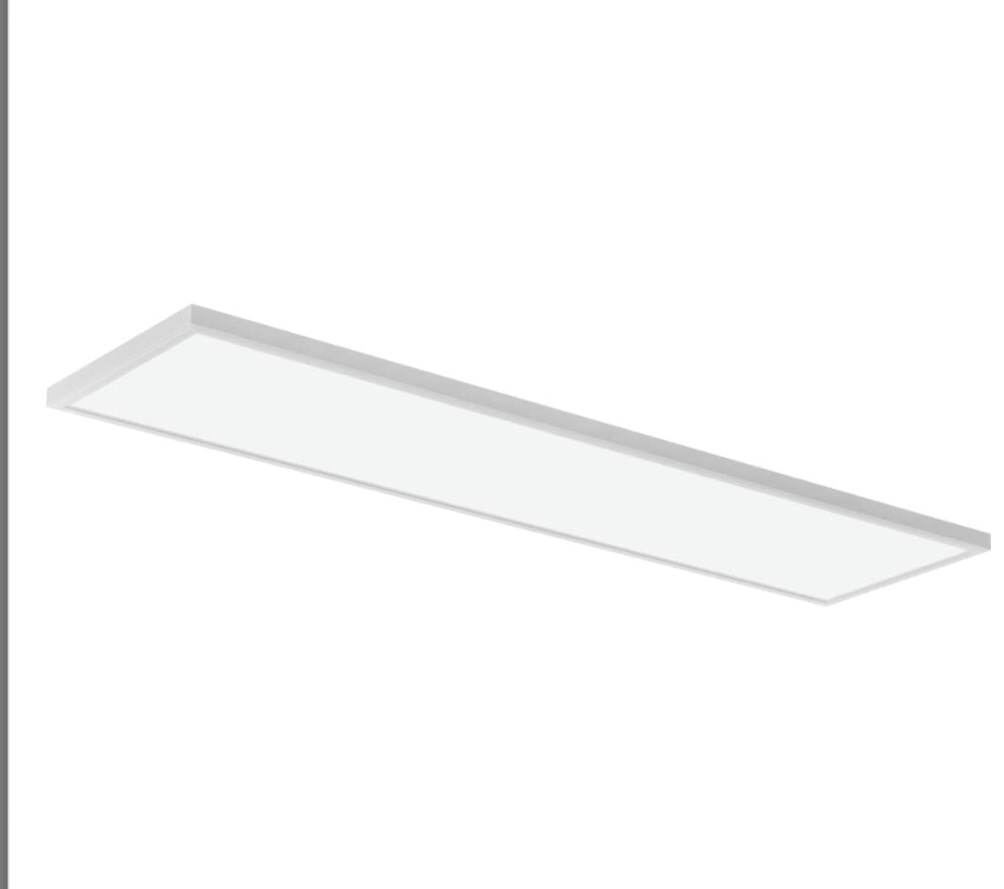 Lithonia Lighting CPANL 1X4 40LM SWW7 120 TD DCMK 1 pie x 4 pies LL CPANL LED Panel plano con 4000 lúmenes y 3500 a 5000K CCT conmutable con soporte directo de montaje en techo