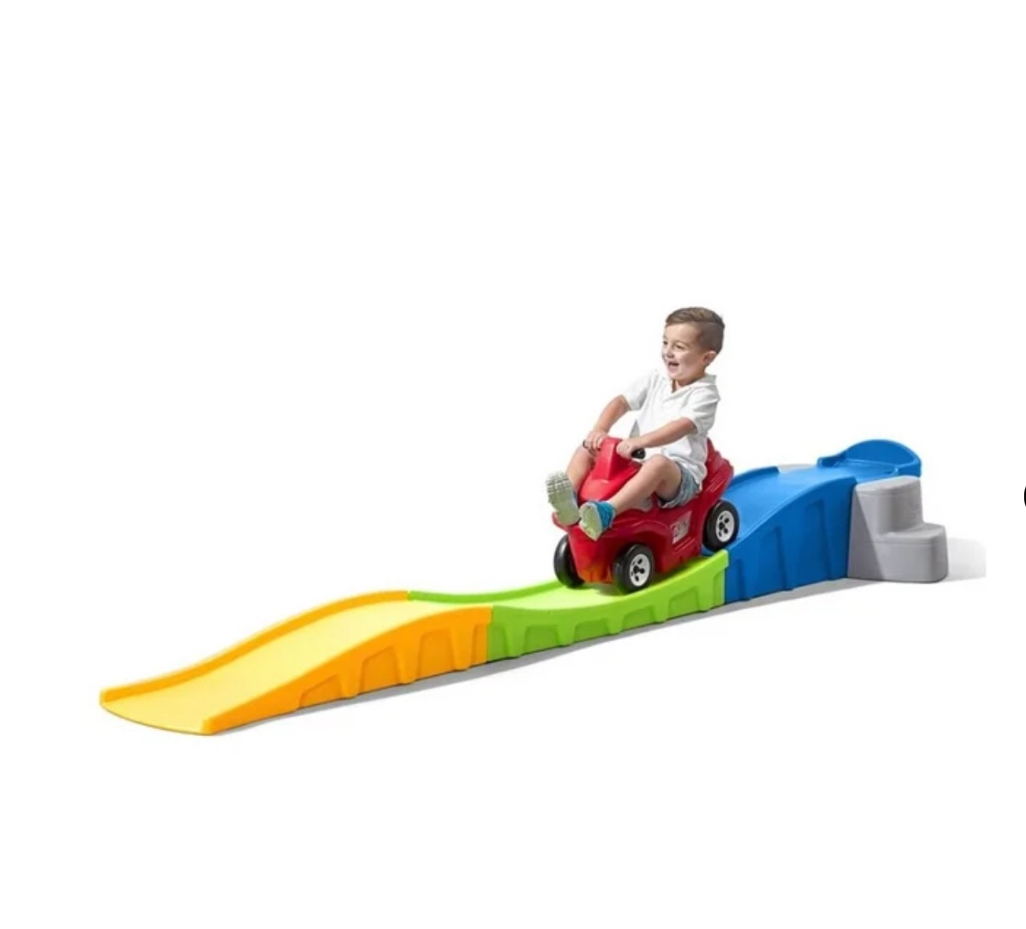 Step2 Anniversary Edition Up & Down Roller Coaster with over 10 feet of track