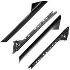 Windshield Trim Molding A-Pillar Set, Left & Right, Outer & Inner | Compatible with 2011-2019 Ford Explorer BB5Z7803145AA BB5Z7803144AA 926450 926451 BB5Z7803137AA BB5Z7803136AA Window Accessories