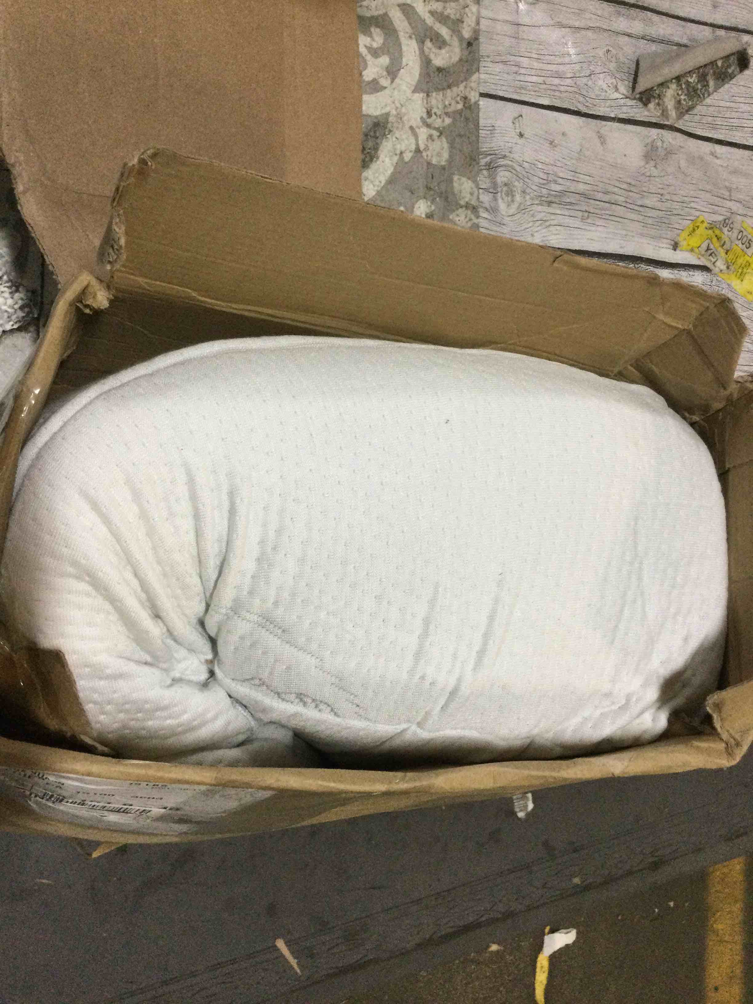 Memory foam body pillow