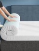 timimi luxury comfort memory foam mattress topper with cover 60” x 80’