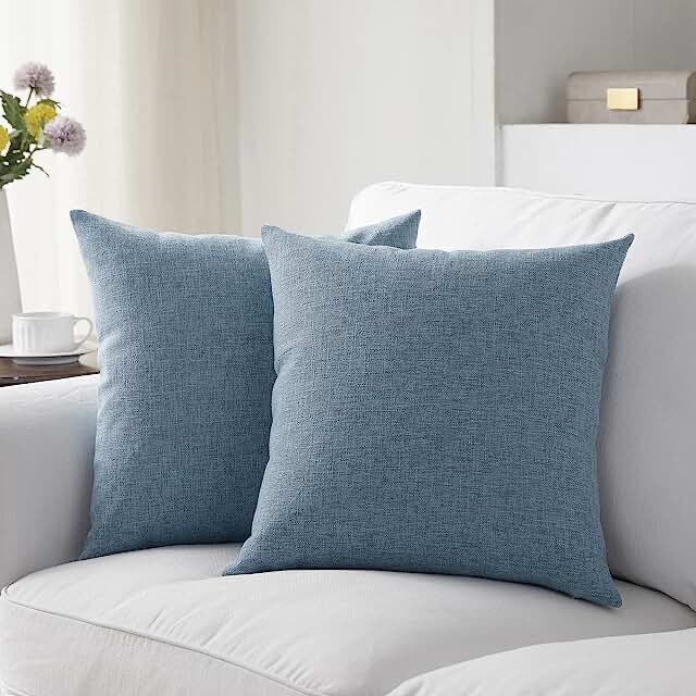 pillow perfect decorative pillow set of 2 , blue