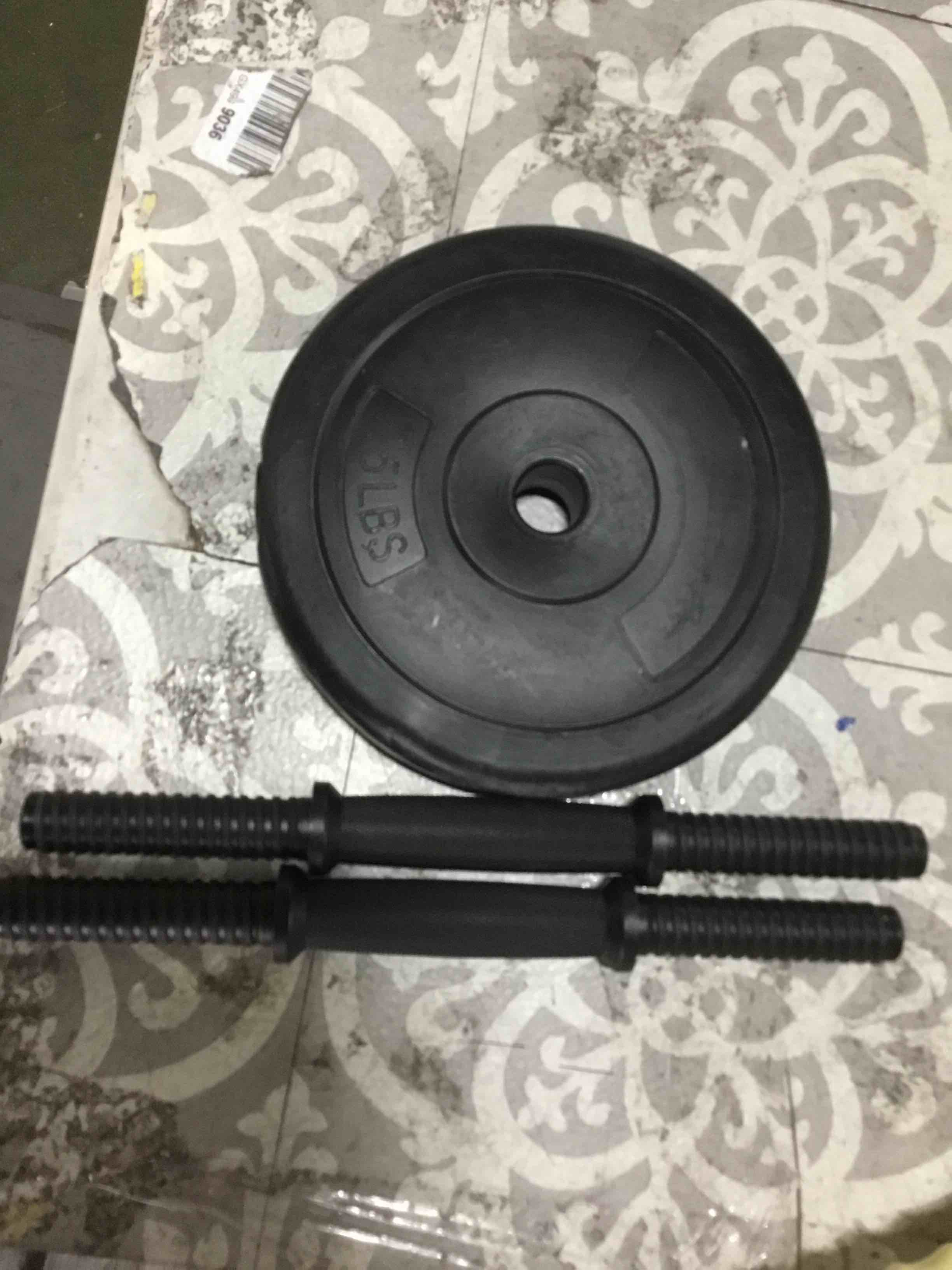 7.5lb weight and handles 