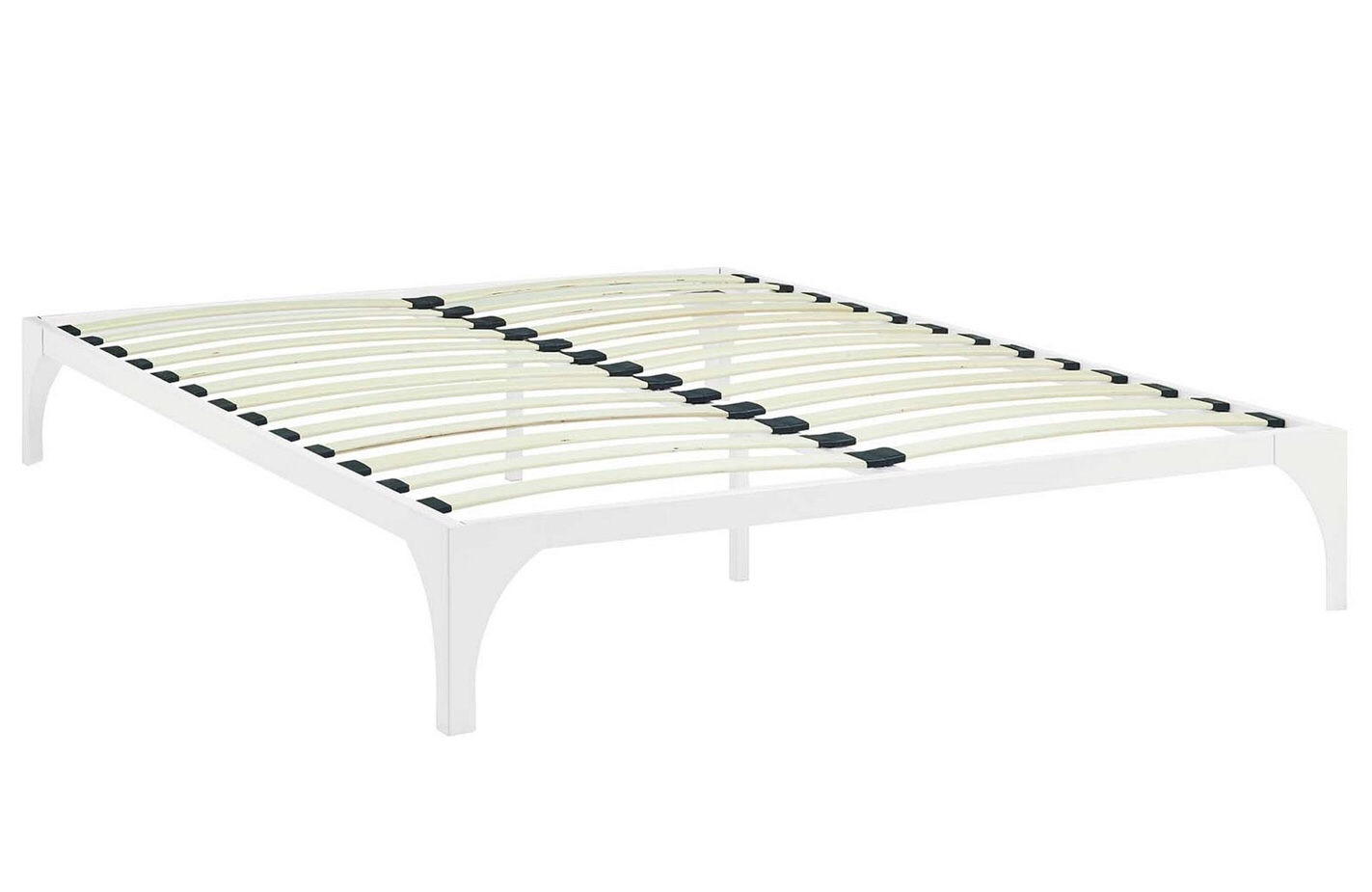Durgan King Bed Frame In White legs only 