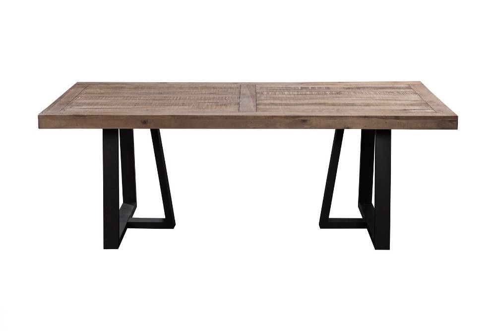 Prairie Rectangular Dining Table - Alpine Furniture 1568-01 (INCOMPLETE SET, BOX 1 of 2 ONLY)