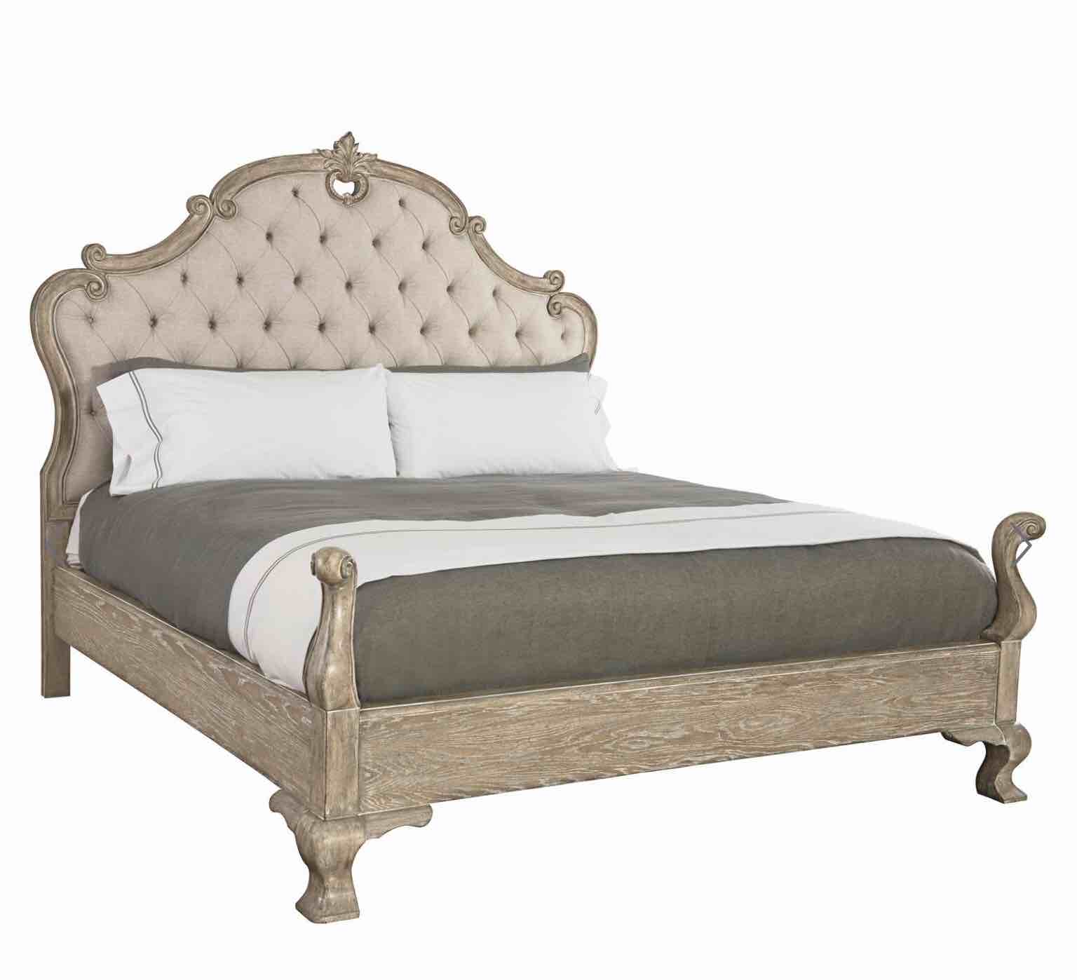 Bernhardt Campania Panel Bed King (INCOMPLETE SET, MISSING BOXES)
