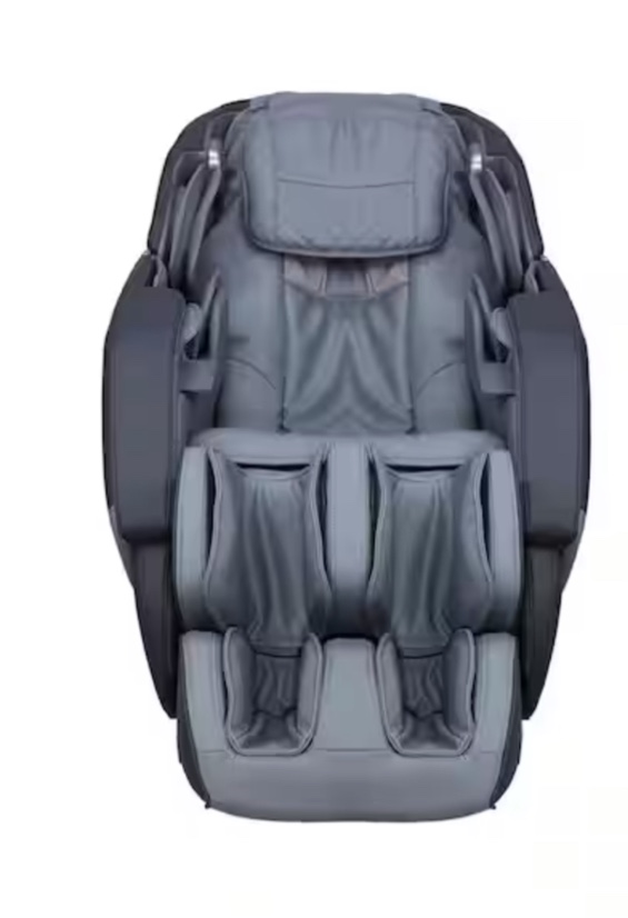 29.92 in. Black Zero Gravity Faux Leather Massage Chair