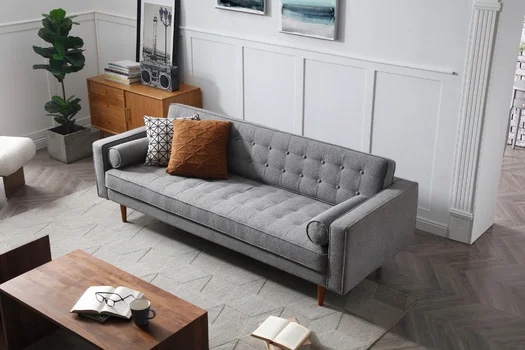 Aria 85'' Upholstered Sofa (similar to stock)(incomplete)