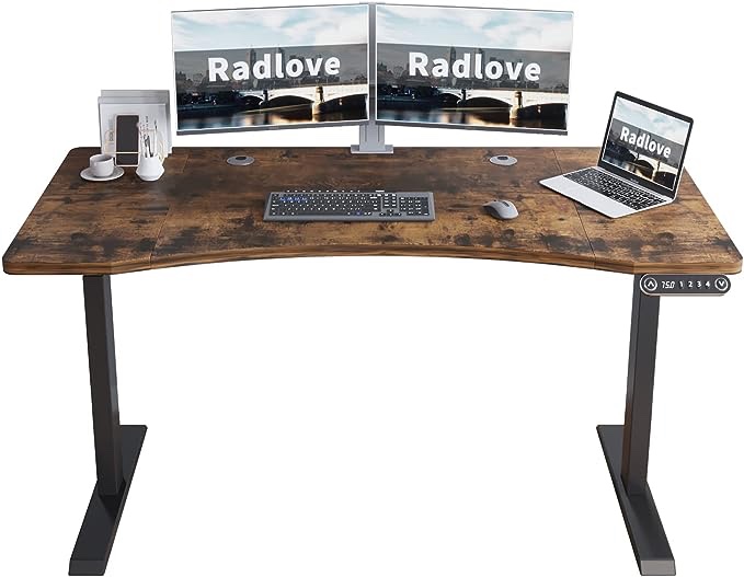 Radlove Dual Motor Height Adjustable Standing Desk (similar to stock)(incomplete)