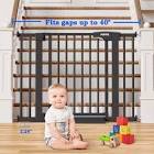 miscellaneous assortment of baby gates and other items 